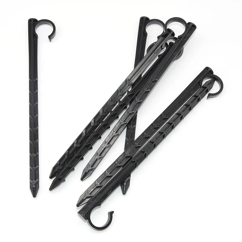 Irrigation Pipe Support Stakes Drip Tube Stake Drip Line Holder Holddown Support