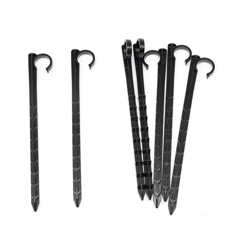 Irrigation Pipe Support Stakes Drip Tube Stake Drip Line Holder Holddown Support