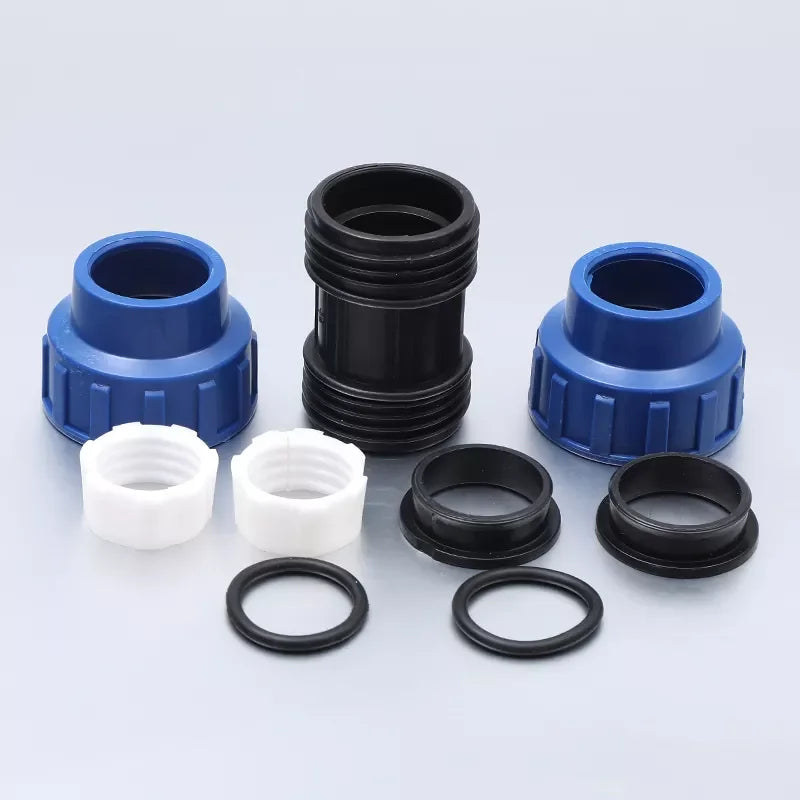 HDPE PP Compression Fittings Quick Push Fit Connector pp Compression Coupling for Drip Tapes Pipes