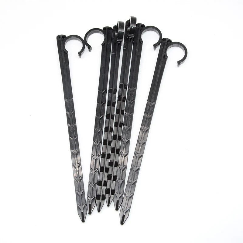 Irrigation Pipe Support Stakes Drip Tube Stake Drip Line Holder Holddown Support
