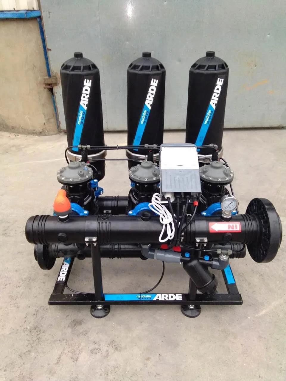 2024 Agricultural Automatic Filtration System Backwash Water Irrigation Auto Self Cleaning Disc Filter