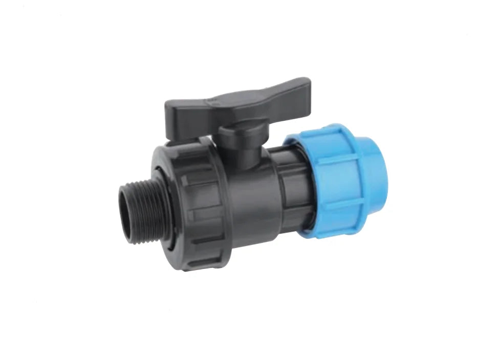 Pipe Fitting Manufacturers PP Compression Drip Irrigation Fittings HDPE Pipe Quick Coupling Connectors for Farm Irrigation