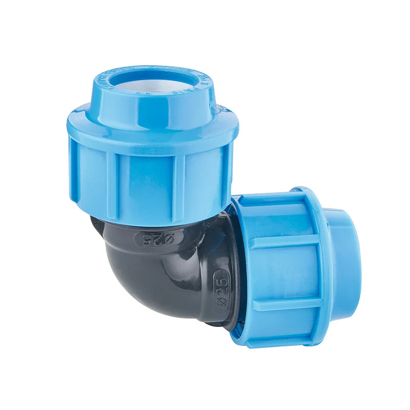 Water Supply Elbow Tee Coupling Male Thread PP Compression Fitting Pipe Accessories
