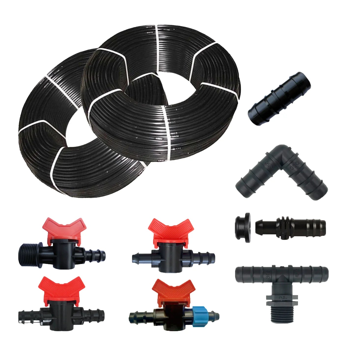Factory Farm Drip Irrigation System Pipe 16mm Drip Line Drip Hose with Cylindrical Dripper