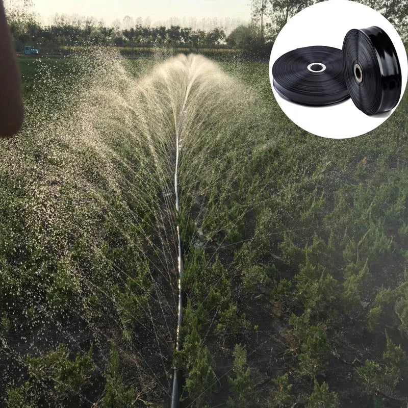 Micro Spray Tape Tube PE Tape Agricultural Farm Irrigation System Rain Pipe Laser Spray Irrigation