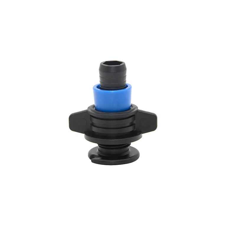 17mm 1/2'' Drip Irrigation System Fittings Fast Rings Connector with Male Thread Elbow for Greenhouse & Water Hose