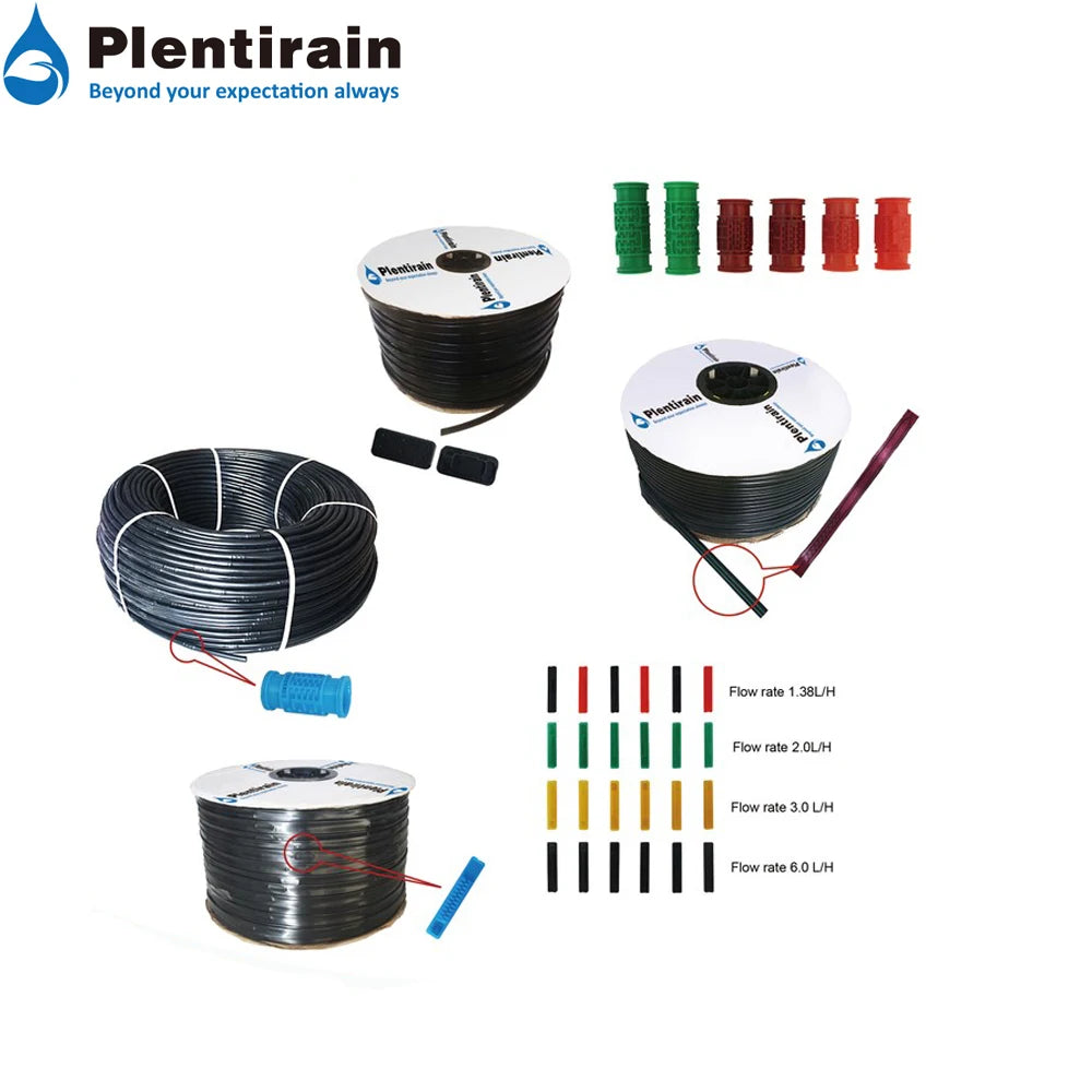 Popular 16mm Flat Emitter Drip Tape for Irrigation