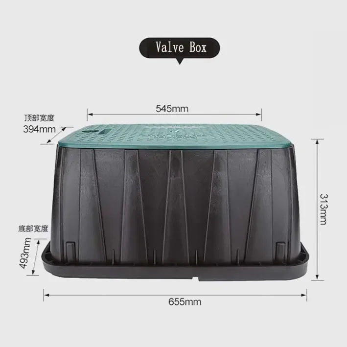 农业滴灌系统用优质塑料灌溉控制阀12 ”进水阀箱