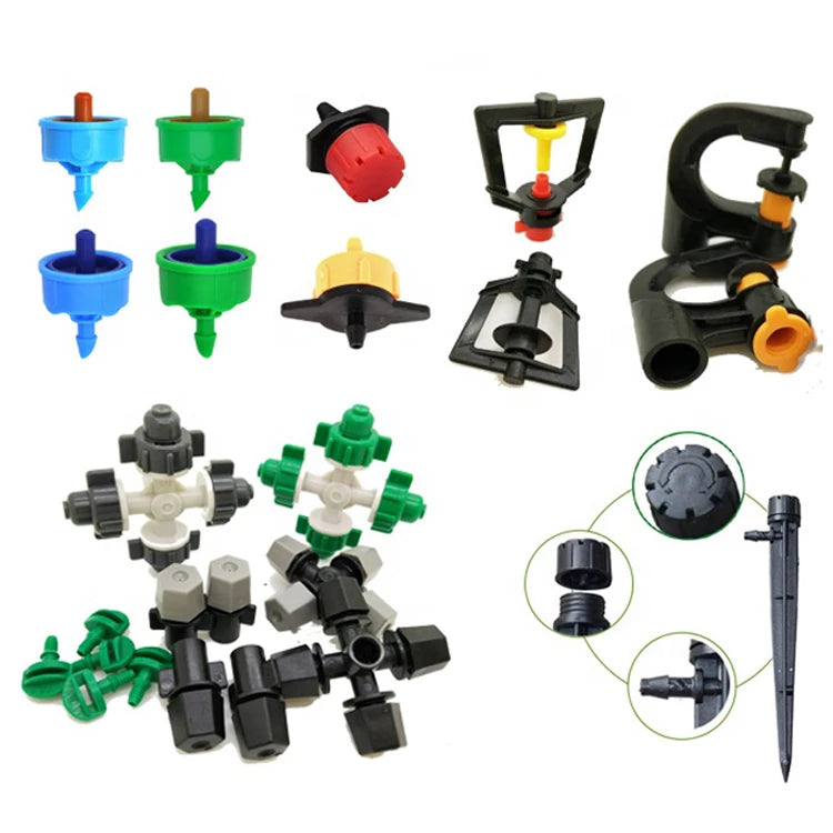 Small Farm Drip Irrigation System Sprinkler for Agriculture & Farming Use