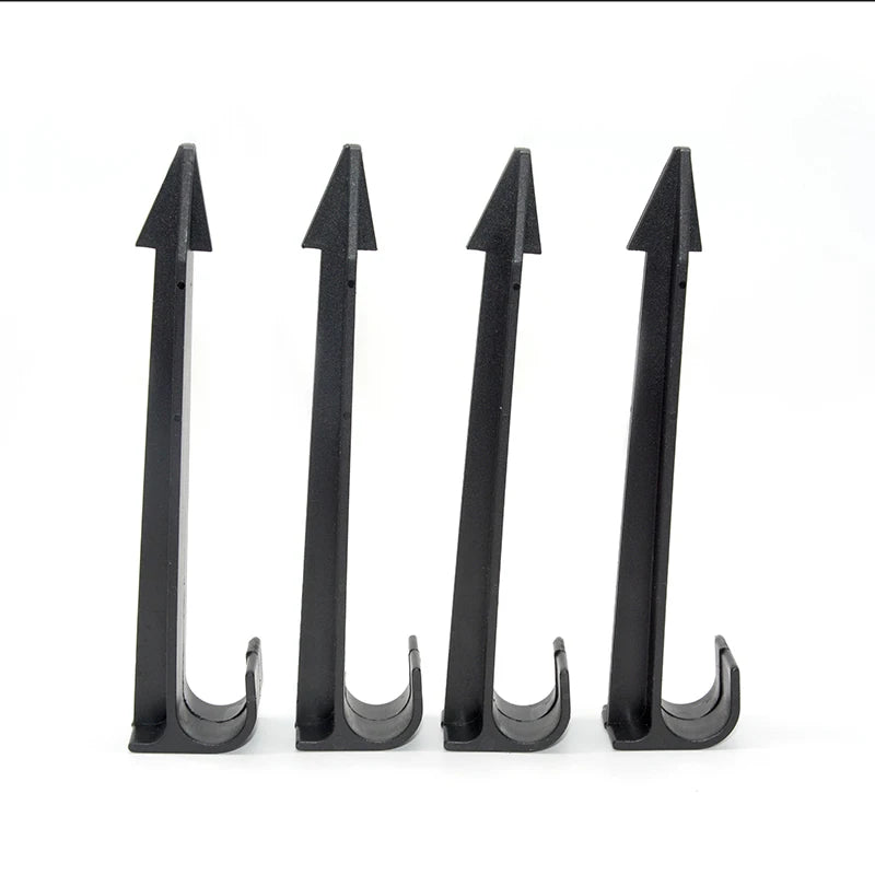 Micro Stake for Tube Drip Irrigation Fitting Plastic Garden Pipe Holddown Support