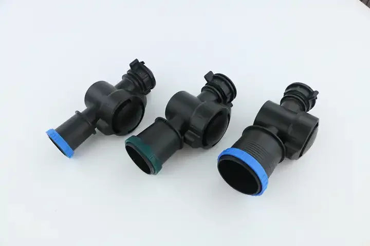 花园浇水灌溉控制器排放阀雨水喷洒胶带通过通道阀放置扁平软管配件配件