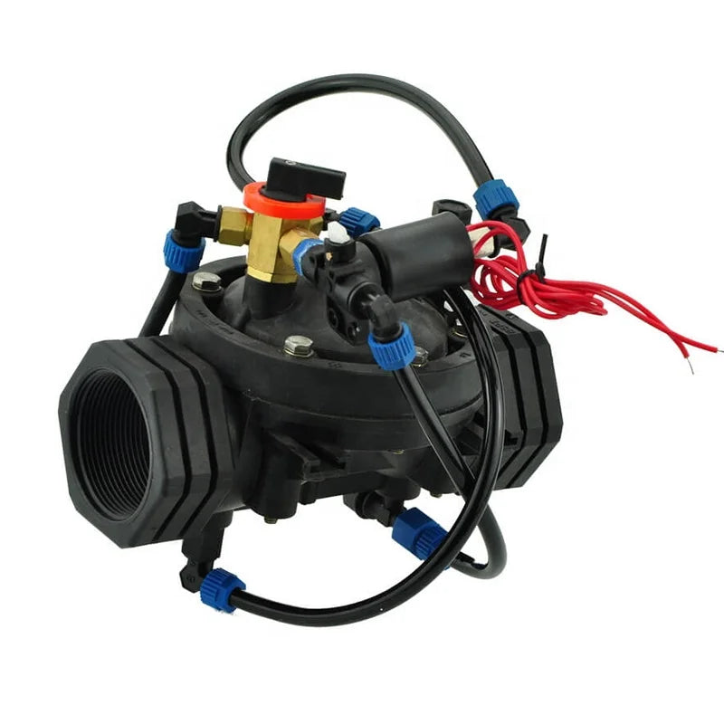 2" Electric Magnetic Solenoid Valve Irrigation Drip Sprinkler System Flow Control AC DC Solenoid Valve