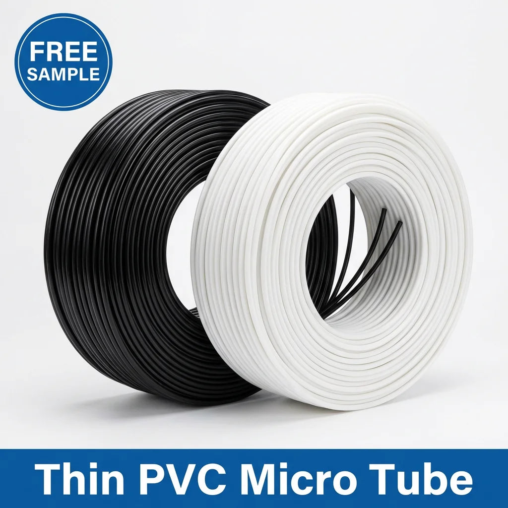 Garden Farm Watering Micro Hose Plastic Tube Flexible PVC Micro Pipe for Micro Irrigation System