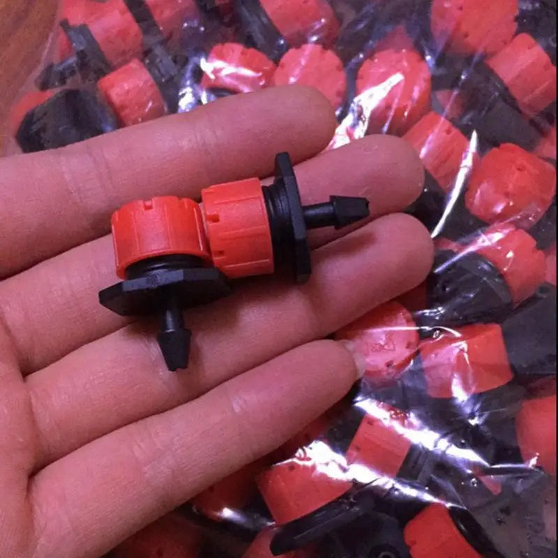 Adjustable Online Dripper Plastic Fruit Trees Drip Irrigation System Take Apart Water Saving for Application on Water Hose