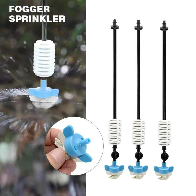 Other Watering & Irrigation Garden Water Sprinkler 4x7mm Micro Sprinkler Plastic with Anti-drainage Valve for Farm Greenhose