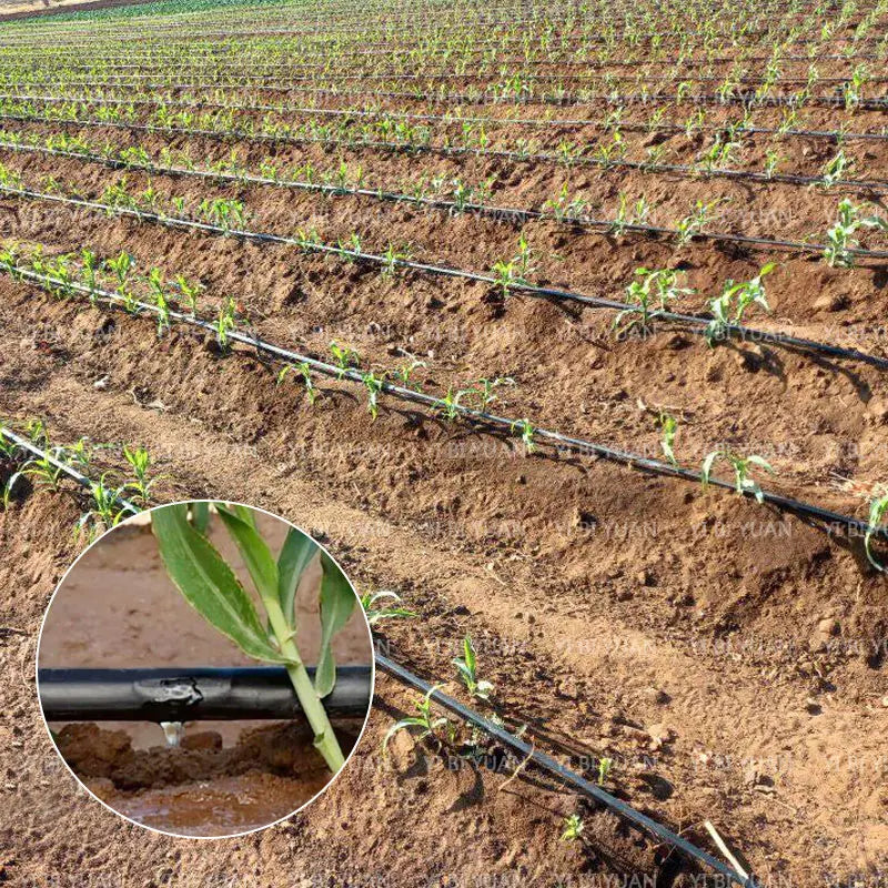 16mm Plastic Drip Irrigation System for Agriculture 20cm Spacing Irrigation Pipes Cinta De Riego Por Goteo Water Media for Farm