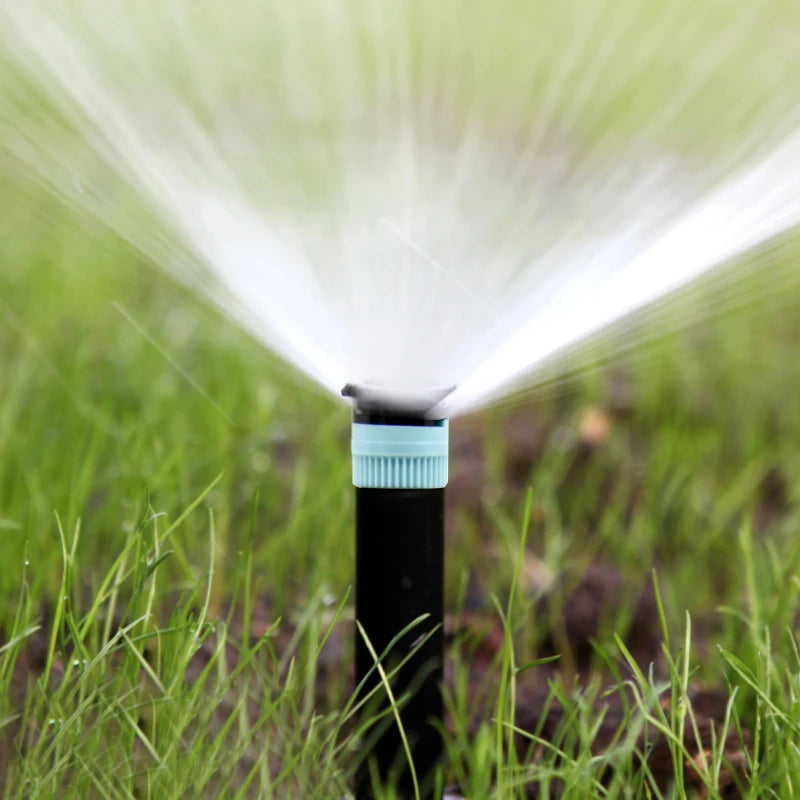 Adjustable 0 to 360 Pop-up Sprinkler Nozzle Plastic Scattering Replacement for Farm & Garden Agricultural Sprinklers