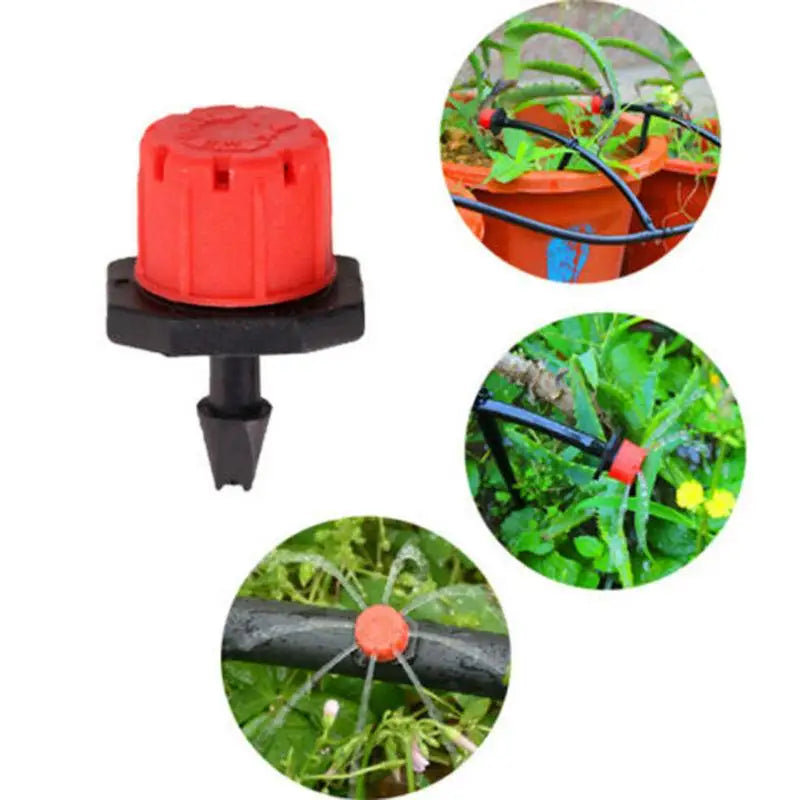 Adjustable Online Dripper Plastic Fruit Trees Drip Irrigation System Take Apart Water Saving for Application on Water Hose