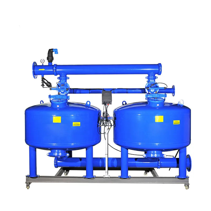 2024 Drip Irrigation Automatic Backwash Self Cleaning Sand Filter for Water Treatment Plant