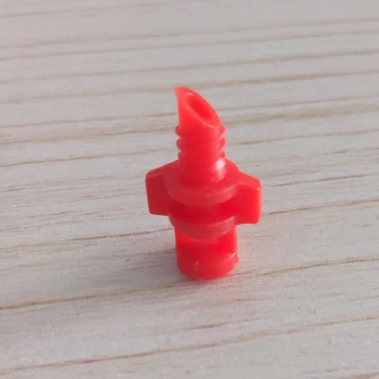 Online 360 & 180 Degree Red Mini Plastic Vortex Sprinkler for Irrigation System for Agriculture Pipe