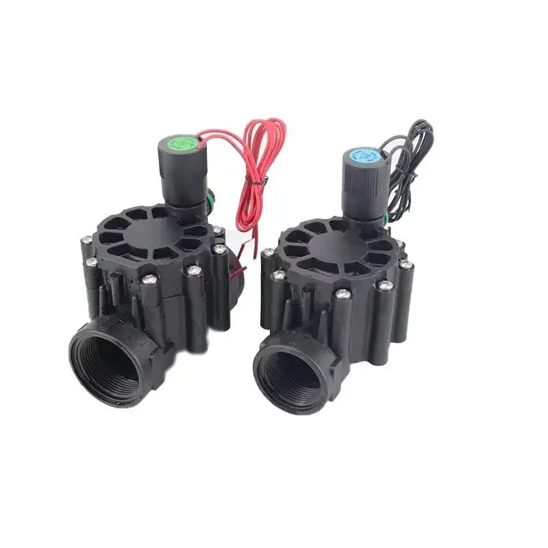 农场自动灌溉控制器手动控制阀12v 24v液压控制阀家庭和花园水电磁阀