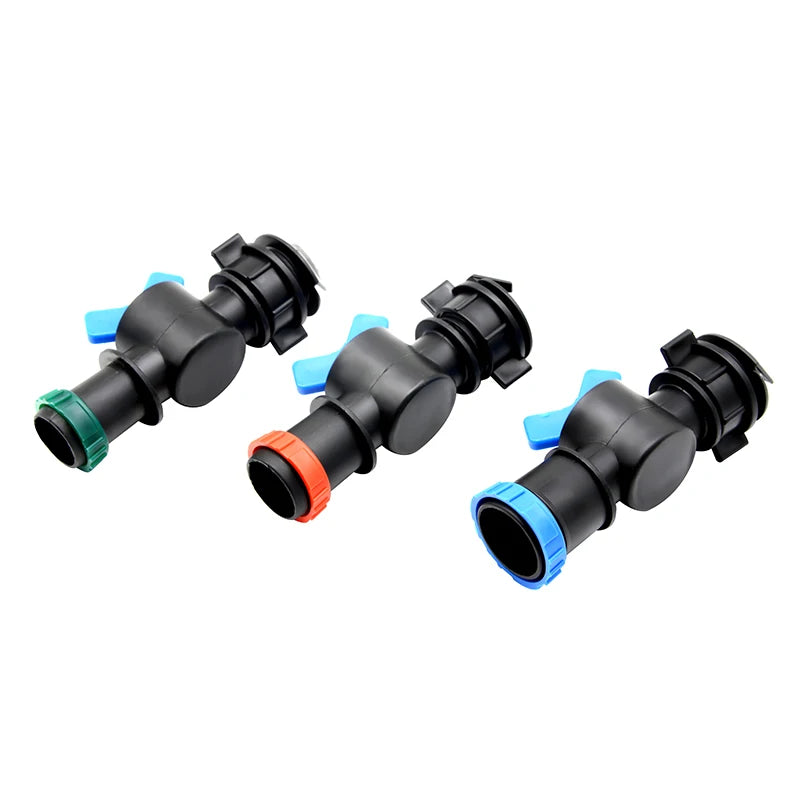 Layflat Rain Spray Hose Micro Spray Tape Accessories Connector Valves for Rain Hose Pipes