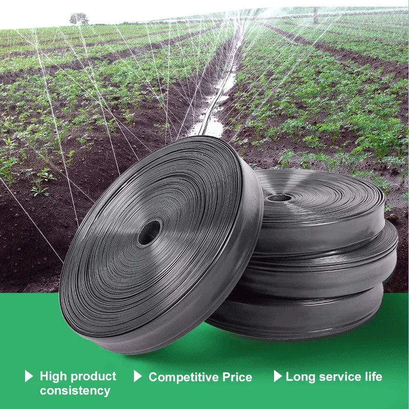 Agriculture Farmland Rain Spray Tape Irrigation System Laser Perforated Micro Spray Tape Rain Hose