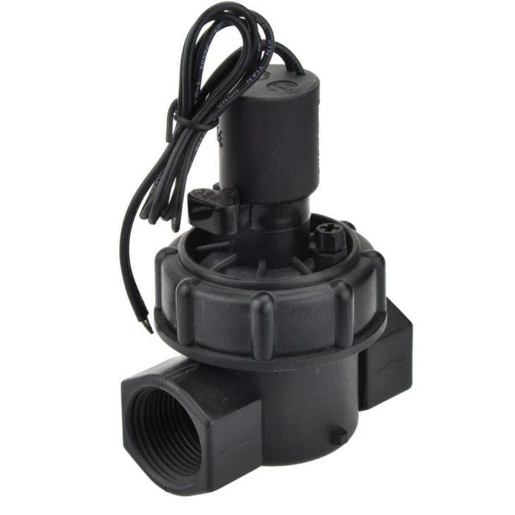 Plentirain 1 Inch Plastic Solenoid Valve Electric Valve for Business Irrigation Hydraulic