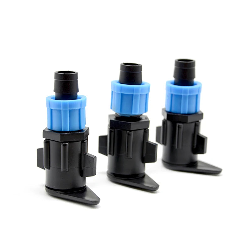 16mm Drip Tape Connectors Drip Tape Fitting Irrigation Accessories Drip Hose Fittings Agricultural Farm Hose Joint