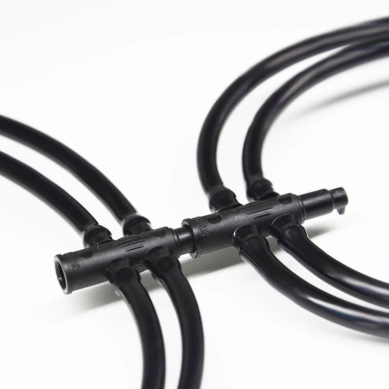 Agriculture Greenhouse Watering Drip Irrigation System Kit 4 Branch Arrow Dripper
