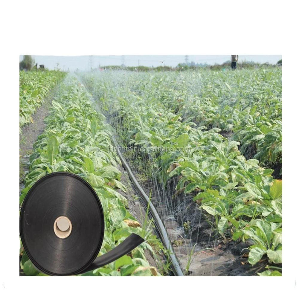 Wide Spraying Range 20cm Spacing Flat PE HOSE Micro Spray Tube for Gardening Irrigation