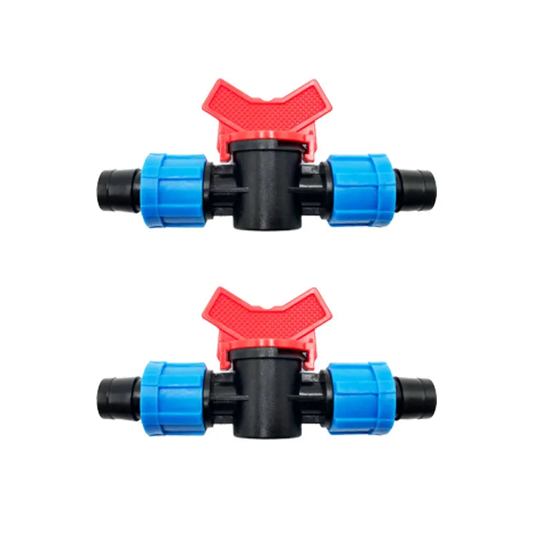 Drip Tape Mini Valve Offtake End Plug Coupling in Drip Irrigation System