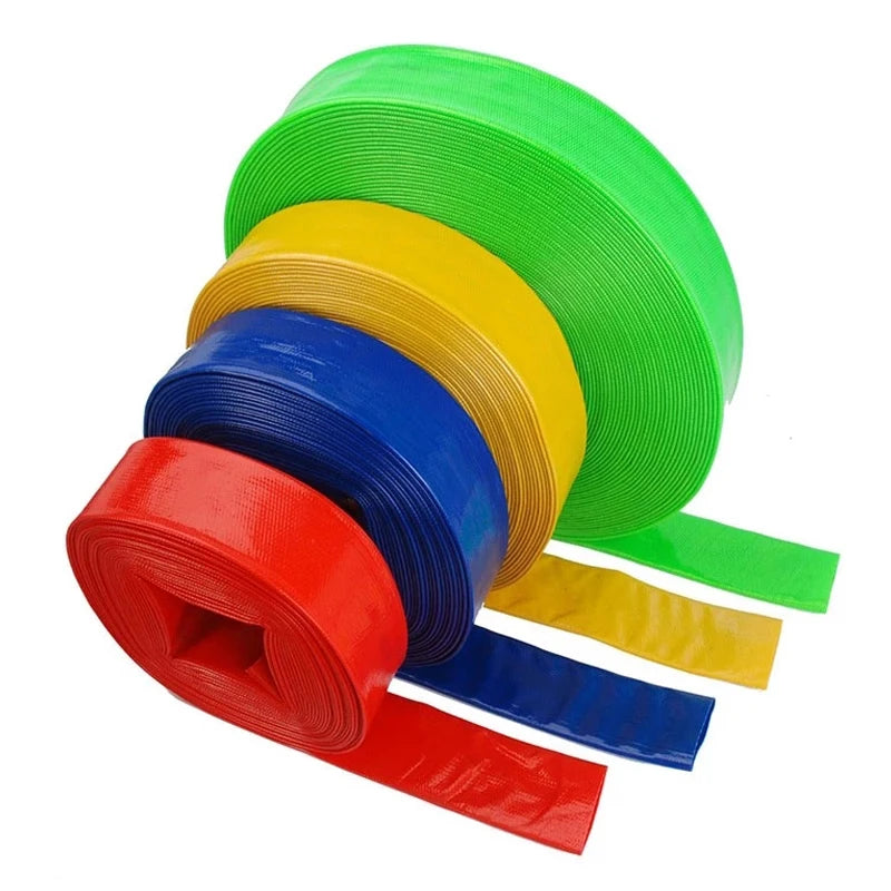 2-4 Inch Irrigation PVC Lay Flat Irrigation Tube Layflat Water Discharge Hose
