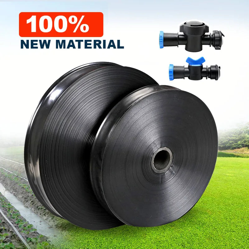 Plentirain Agriculture PE Material Micro Spray Rain Hose Pipe Rain Spray Tape for Farm Gardening Home Use