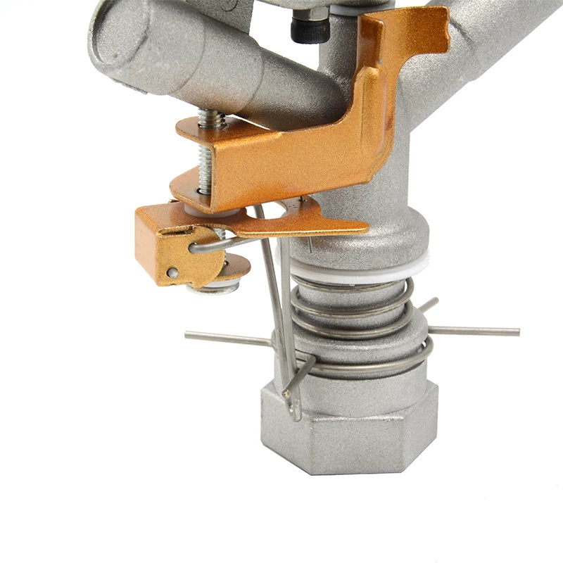 Long Range Agricultural Impact Rotary Sprinkler 3/4'' Durable Metal Brass and Zinc Oscillating Irrigation Sprinkler