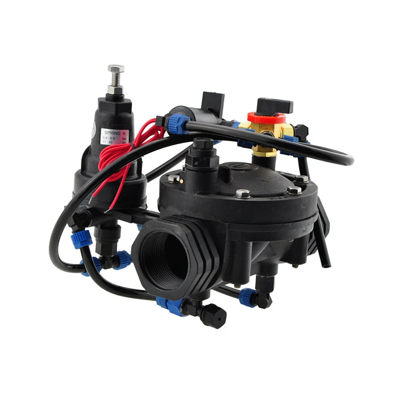 3" Plastic Solenoid Valve Irrigation Hydraulically Flow Control Electric Valve
