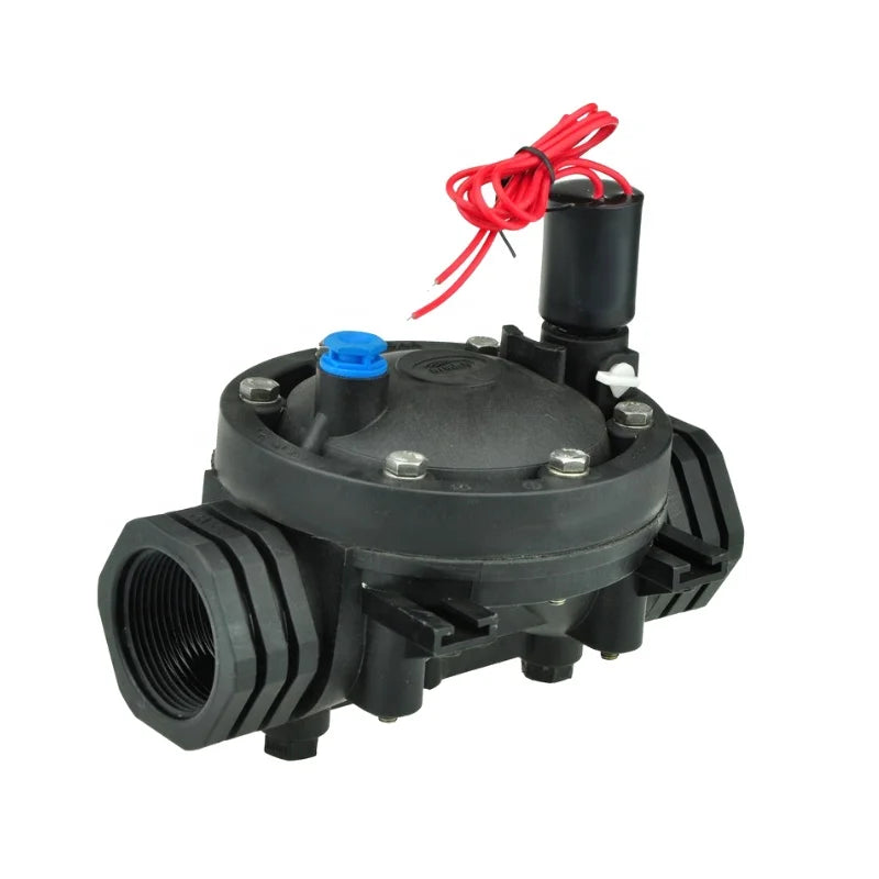 Plentirain Electrically Activated Plastic Electric Solenoid Valve Electric Control Valves