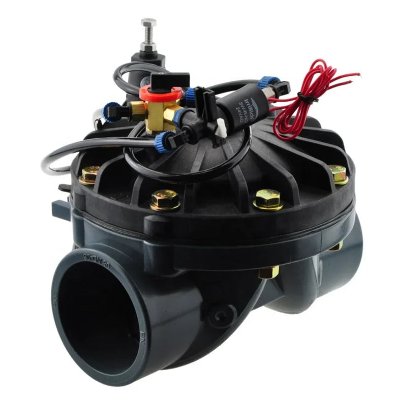 3 Inch UPVC Water Irrigation Solenoid Valves Plastic Electric Solenoid Water Valve
