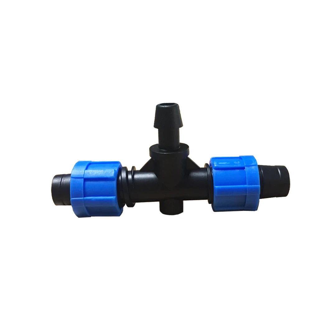 Offtake Tee 17*8mm for Irrigation Drip Tape with Rubber Ring