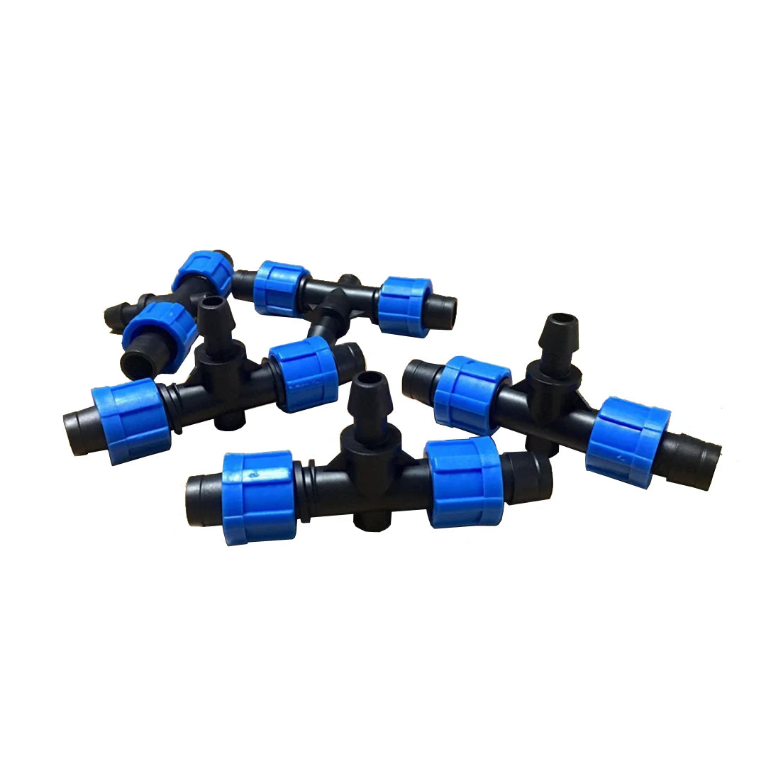 Offtake Tee 17*8mm for Irrigation Drip Tape with Rubber Ring