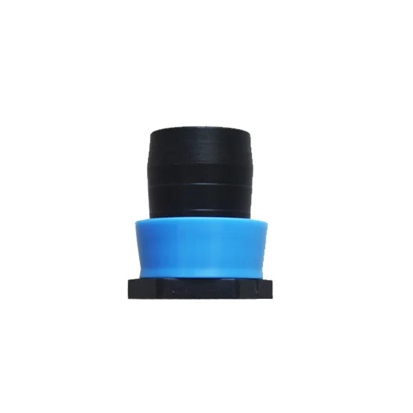 Plentirain Drip Blue Color Plastic Straight Lock Coupling Sprinkler Hose Connector Fitting Dn32*32 Model GSE0132