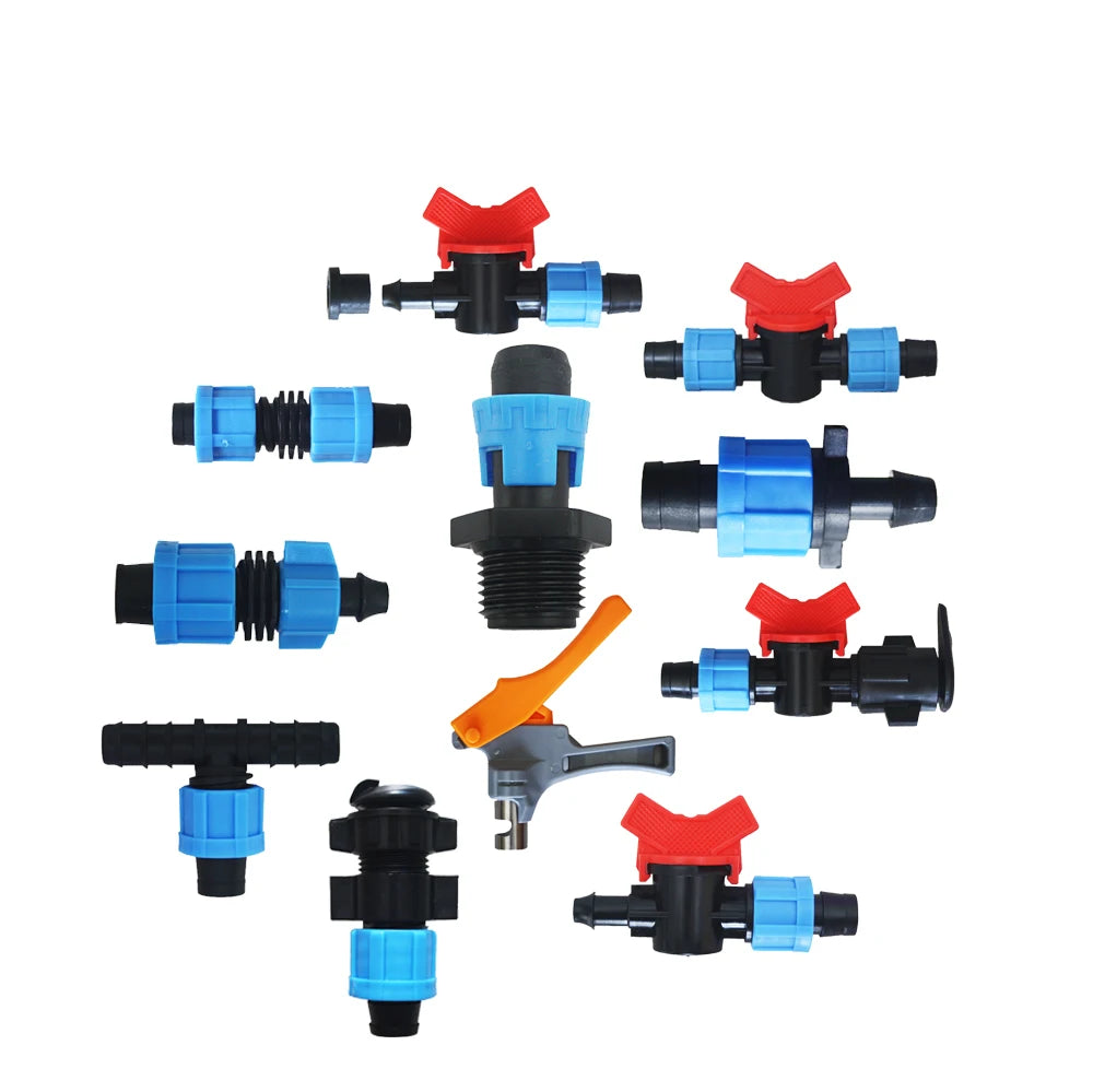 Drip Tape Fittings and Accessories for the Drip Irrigation Tape Connectors