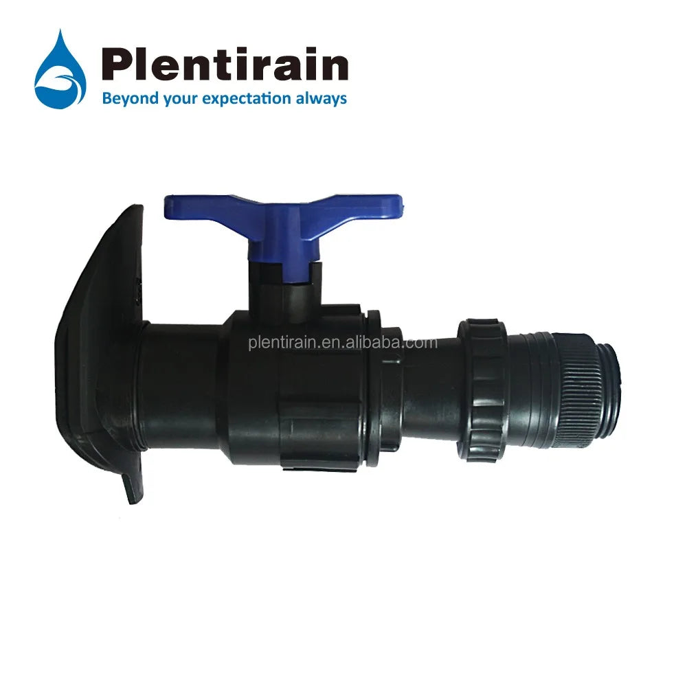 Plastic Water Crane Offtake Valve for PE / PVC Lay Flat Sprinkler Hose