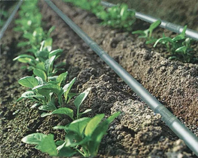 Economical Dual Individual Plastic Drip Irrigation Pipe Cylindrical Outlets for Farm & Garden Watering & Irrigation