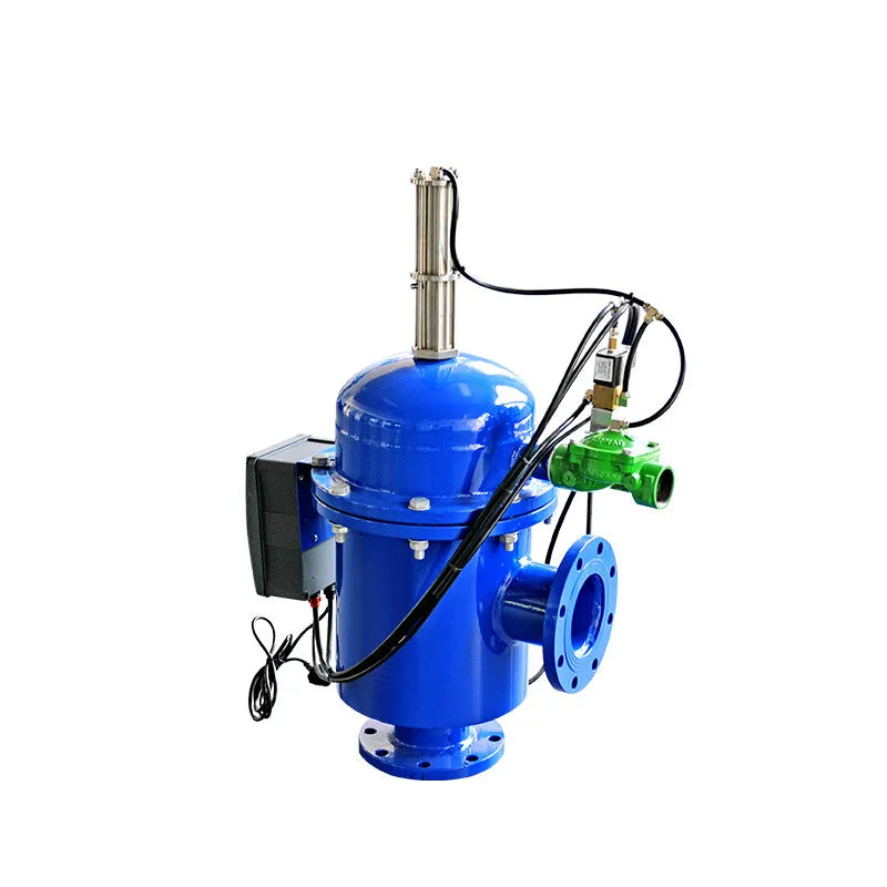 Drip Irrigation Water Treatment Backwash Water Filter Self Cleaning Filter Hydraulic Automatic Backwash Screen Filter
