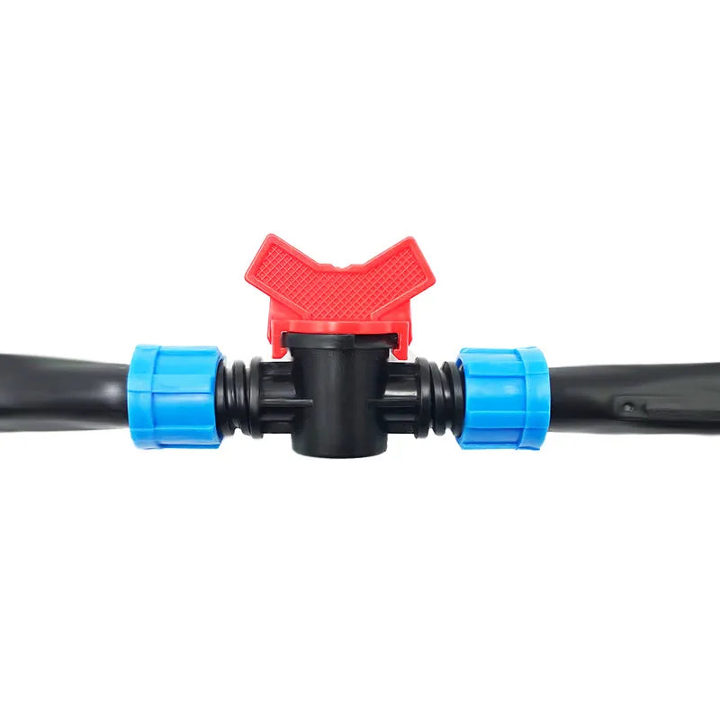 Drip Tape Connector Irrigation Coupling Plastic 16mm Mini Valve and Fittings