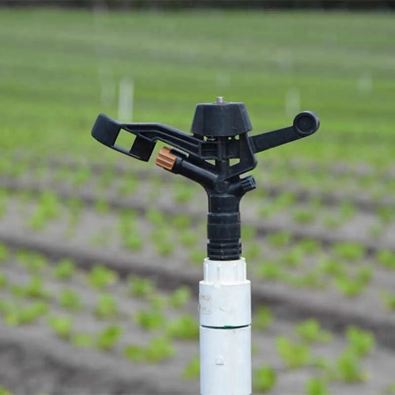 Plentirain Agricultural 360 Rotary Iet Spray Nozzle Impact Garden Sprinklers Irrigation Plastic Impact Sprinkler
