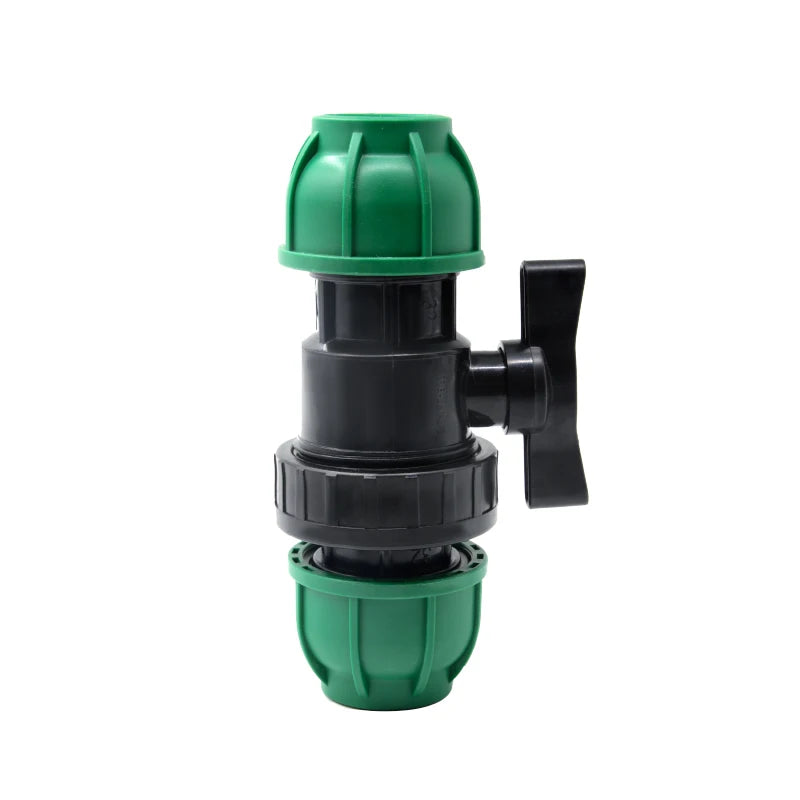 PP Pipe Fittings PN10 16 bar PP Compression Fitting Quick Connector HDPE Pipe Male Threaded Tee