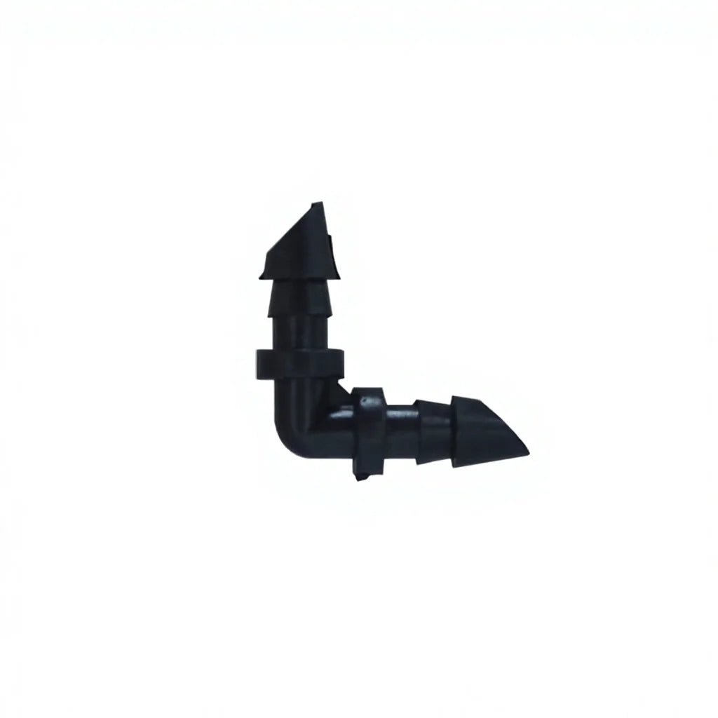 Drip Irrigation Fittings Connectors 1/4 Inch Micro Irrigation System Plastic Hose Barbed Tee Straight Coupling Cross 4mm