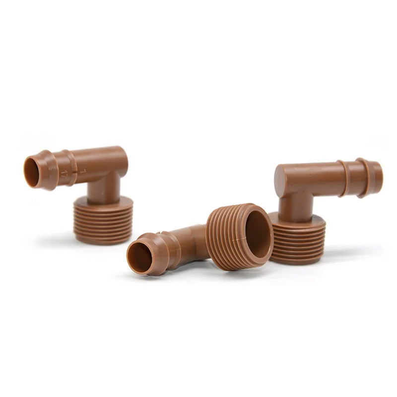 Plastic Drip Tube Garden Pipe Barbed Irrigation Pipes Drip Irrigation Fittings 16/17mm